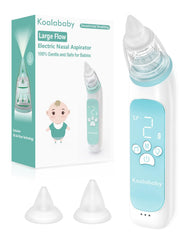Koalababy Large Flow nasal aspirator in blue, ready for quick, gentle relief.