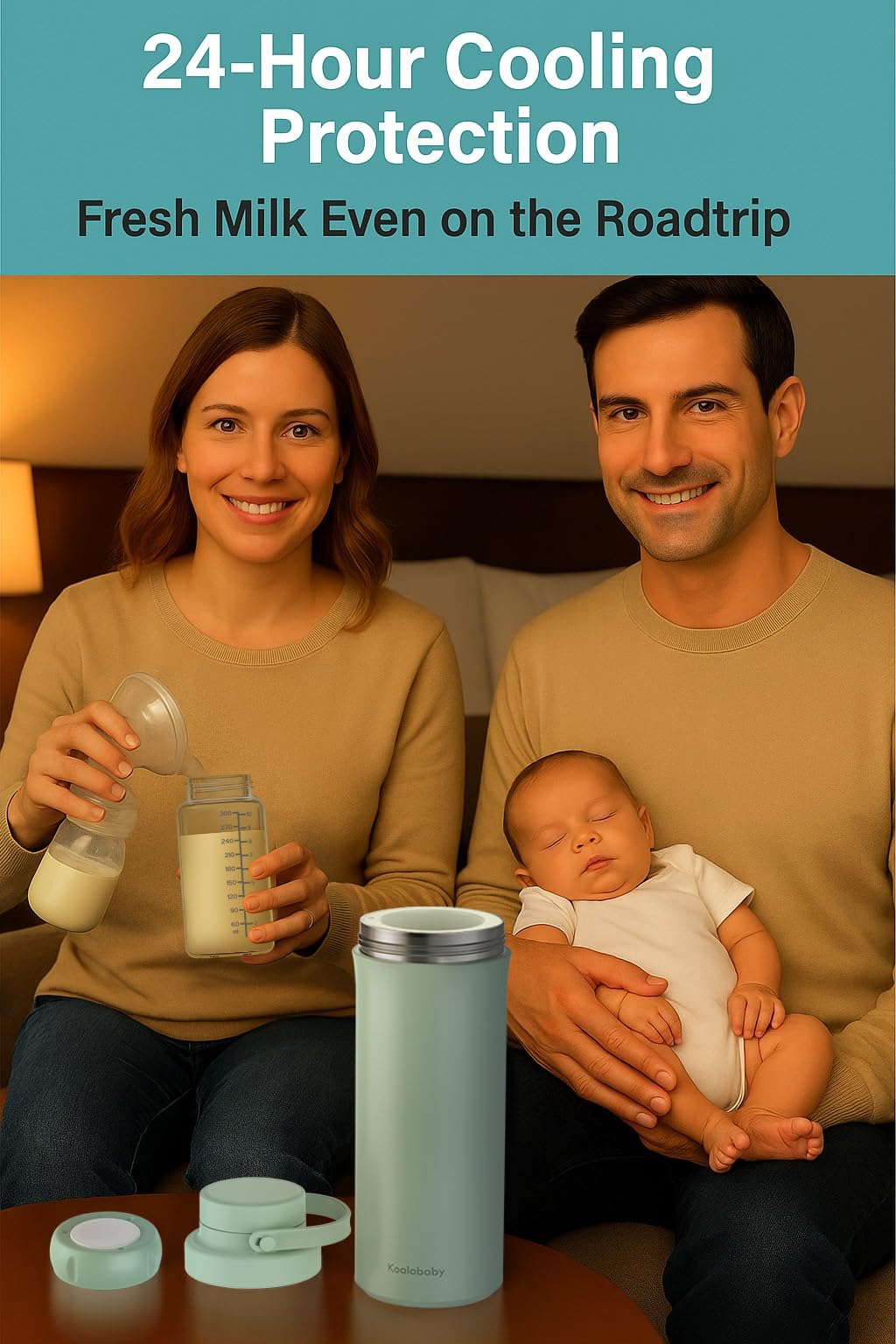 Removable inner bottles shown for easy cleaning after use.