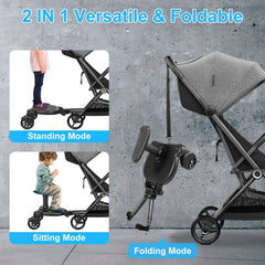 KOCASO stroller board offers three angle options and length variations for different strollers.
