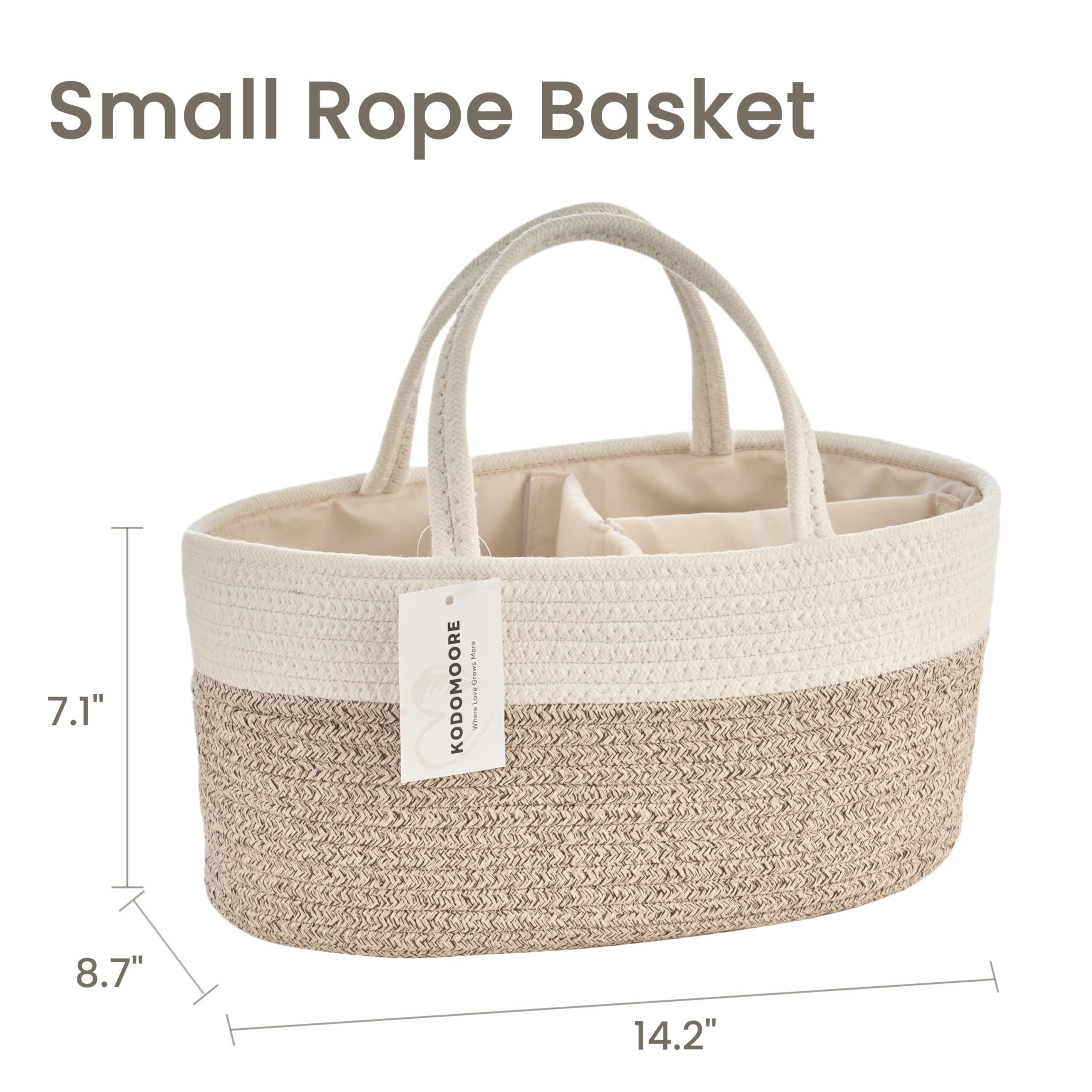 Kodomoore caddy keeps essentials within reach on the go.