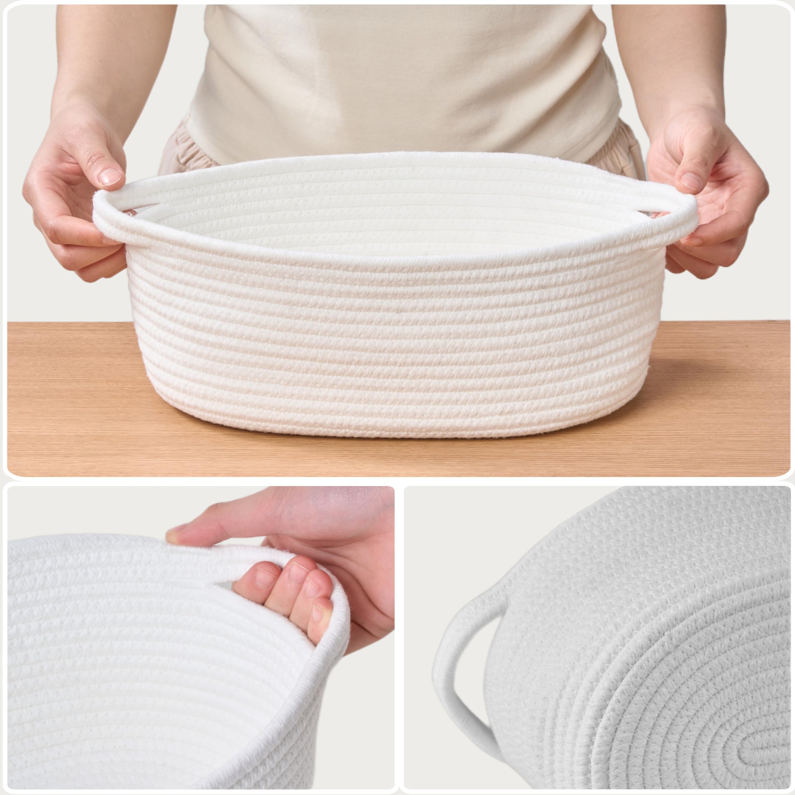 Kodomoore easy-carry handles for transporting the basket