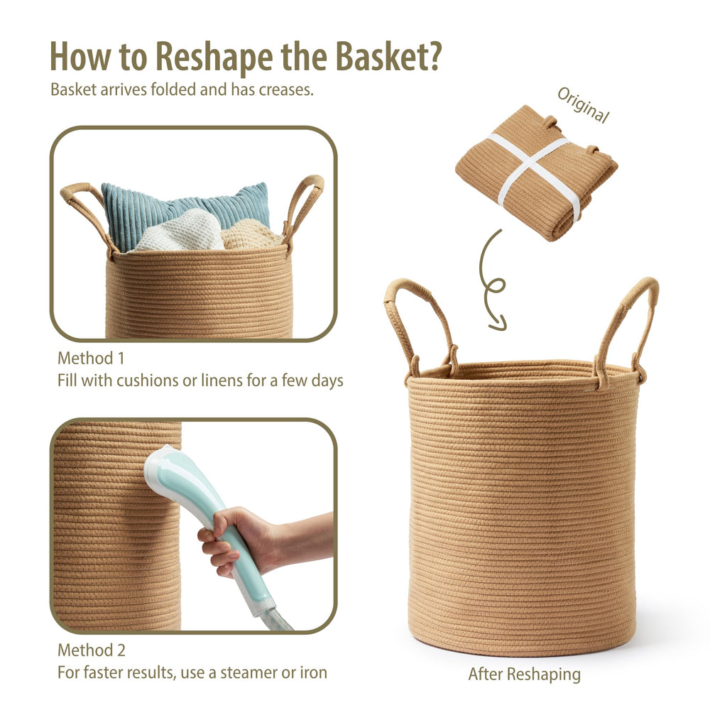 Kodomoore storage solution for living room and laundry area.