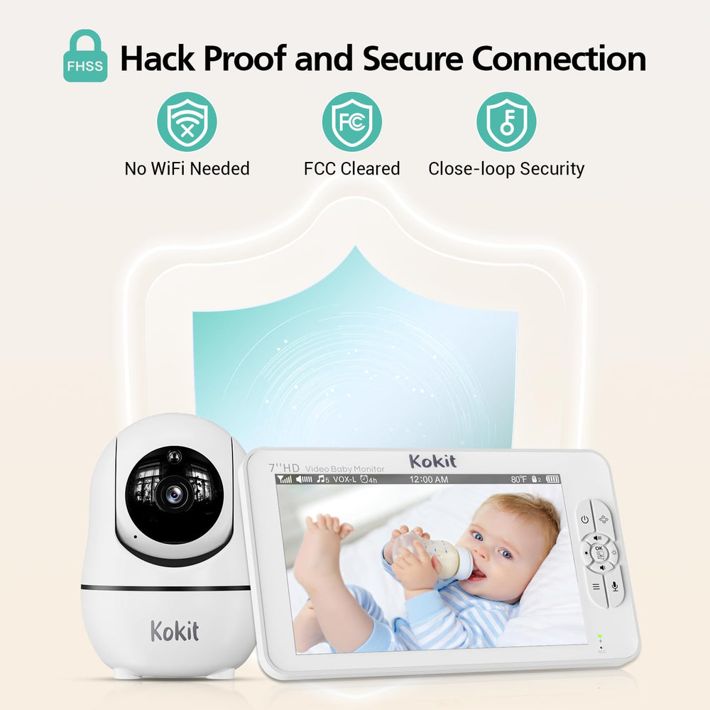 Kokit secure no-wifi connection delivers private real-time feed without internet.