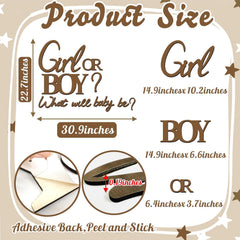 Kokolap boy sign wood decal creates a playful wall accent for celebrations.