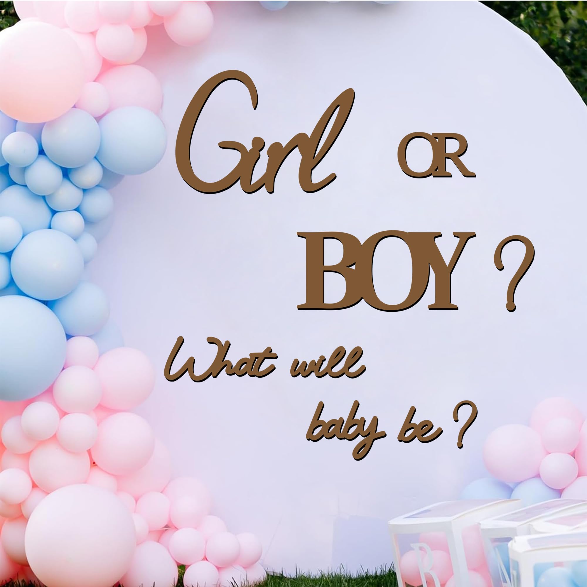 Kokolap Oh Baby wall banner adds cheerful charm to any setup.