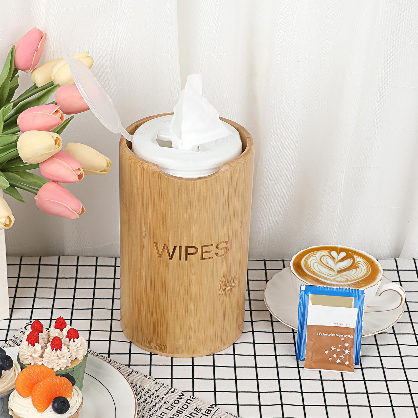 Kokone open-top dispenser makes refills fast and simple.