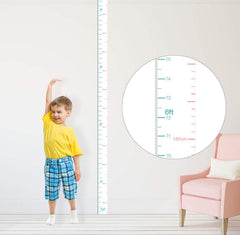 KOLYMAX growth chart wall decor for tracking kids' growth in the nursery.