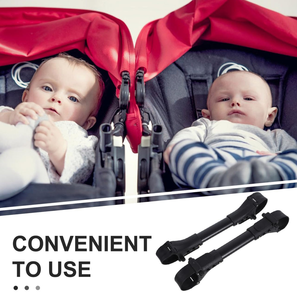 KOMBIUDA outdoor-use twin stroller connector for stable outings
