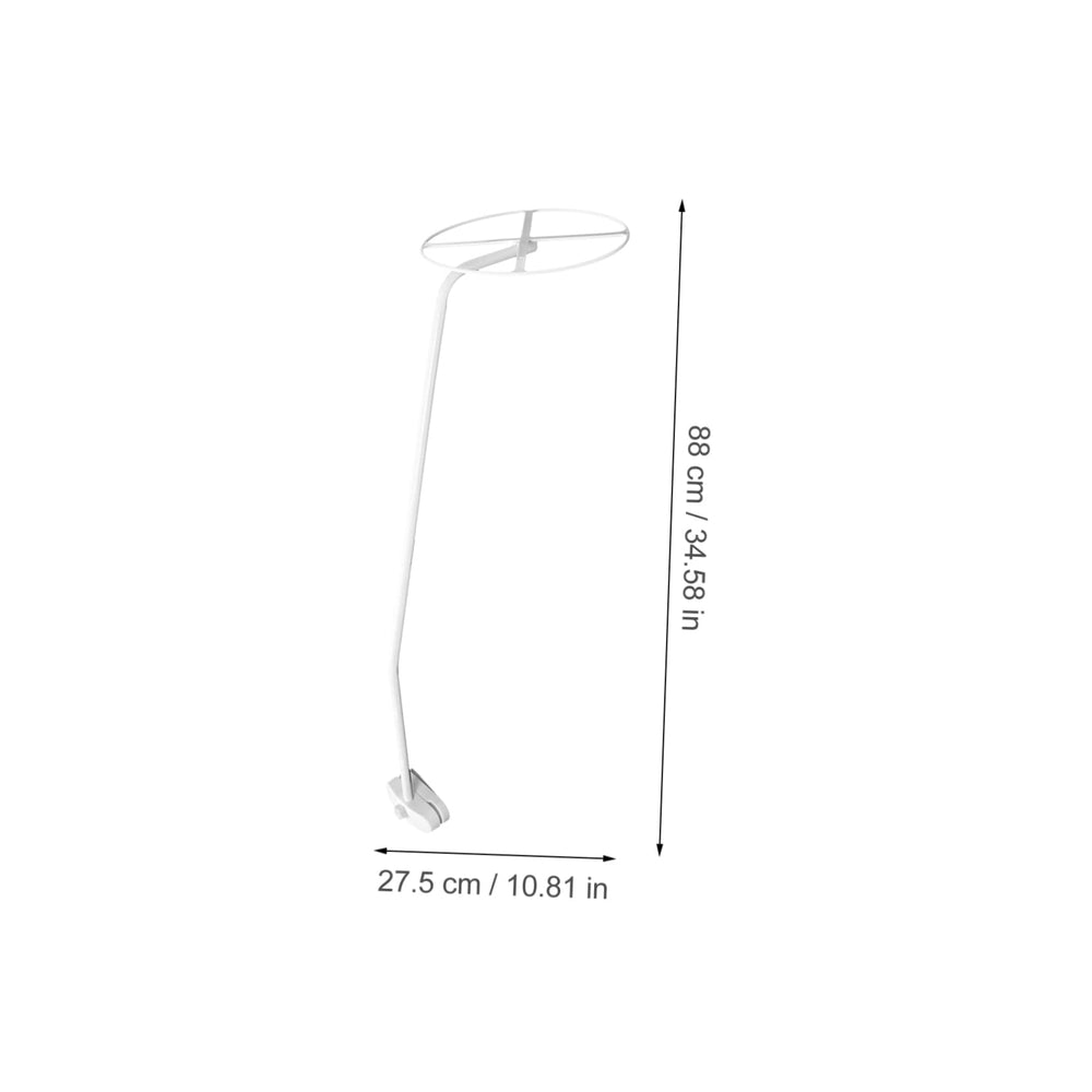 kombiuda clip-on crib canopy bracket keeps installation quick and secure