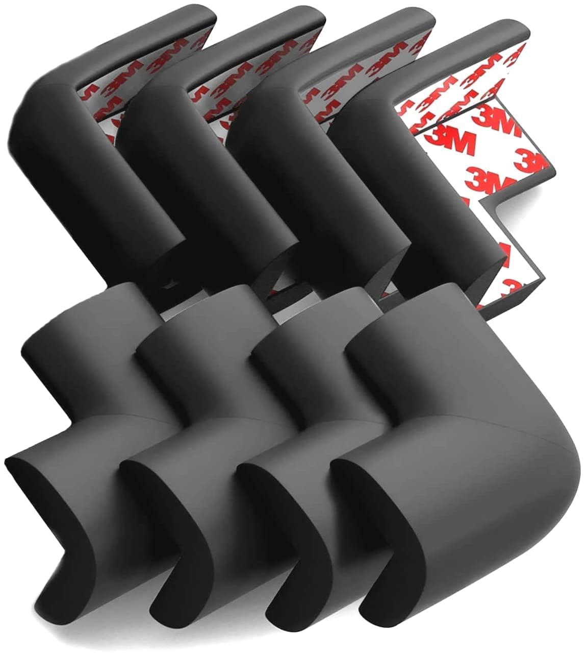 Komfortology 8-pack corner protector package showing edge padding for safer tables.