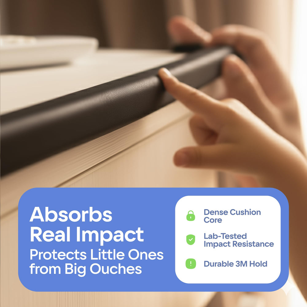 Komfortology dense odorless foam cushions bumps without odors.