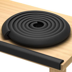 Komfortology premium edge protector on a wall corner guards kids safely.