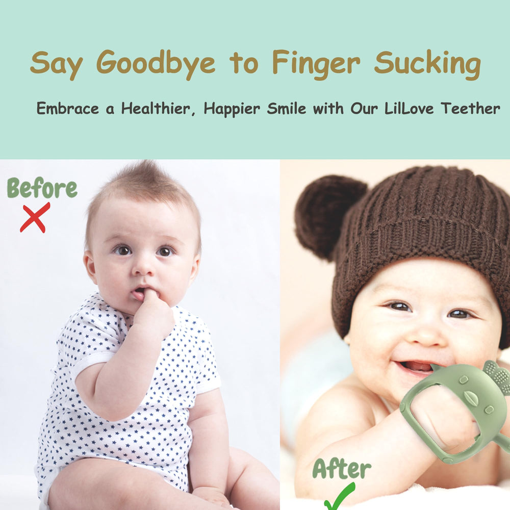 Komfy LilLove two-pack teether ready for use or rotation