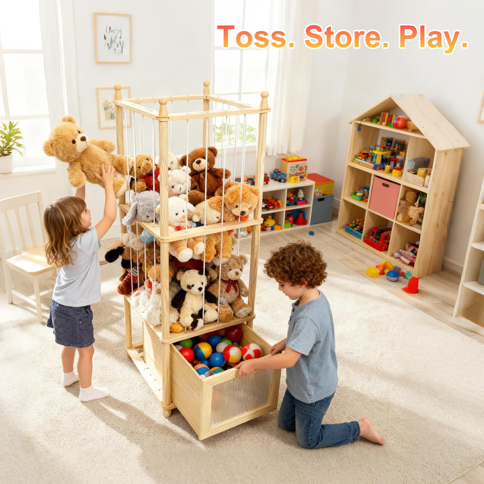 Kompaktayc compact 16x16x50 inches fits most spaces and reduces clutter.