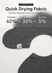Konny Bib petal-style forward demonstrates stylish two-sided wear.