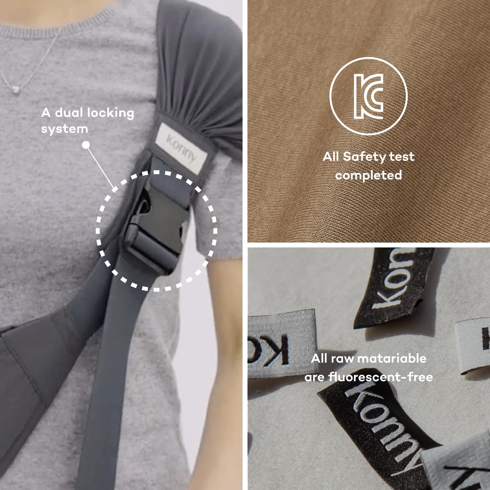 Konny foldable and lightweight design fits easily in bags.