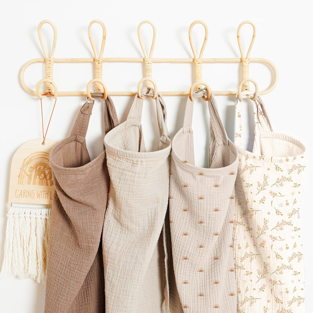 Konssy 100-percent cotton muslin color-retention after wash.