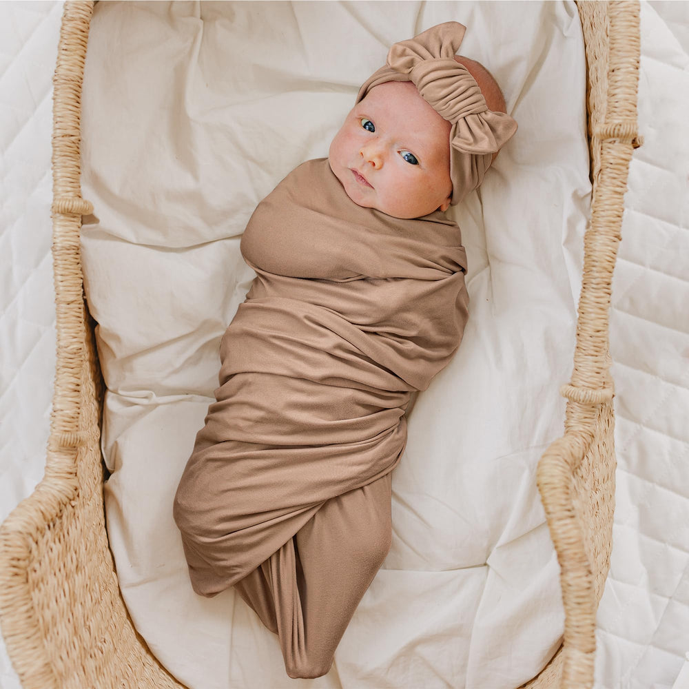 Konssy baby beanie soft-knit detail keeps tiny heads warm and comfy