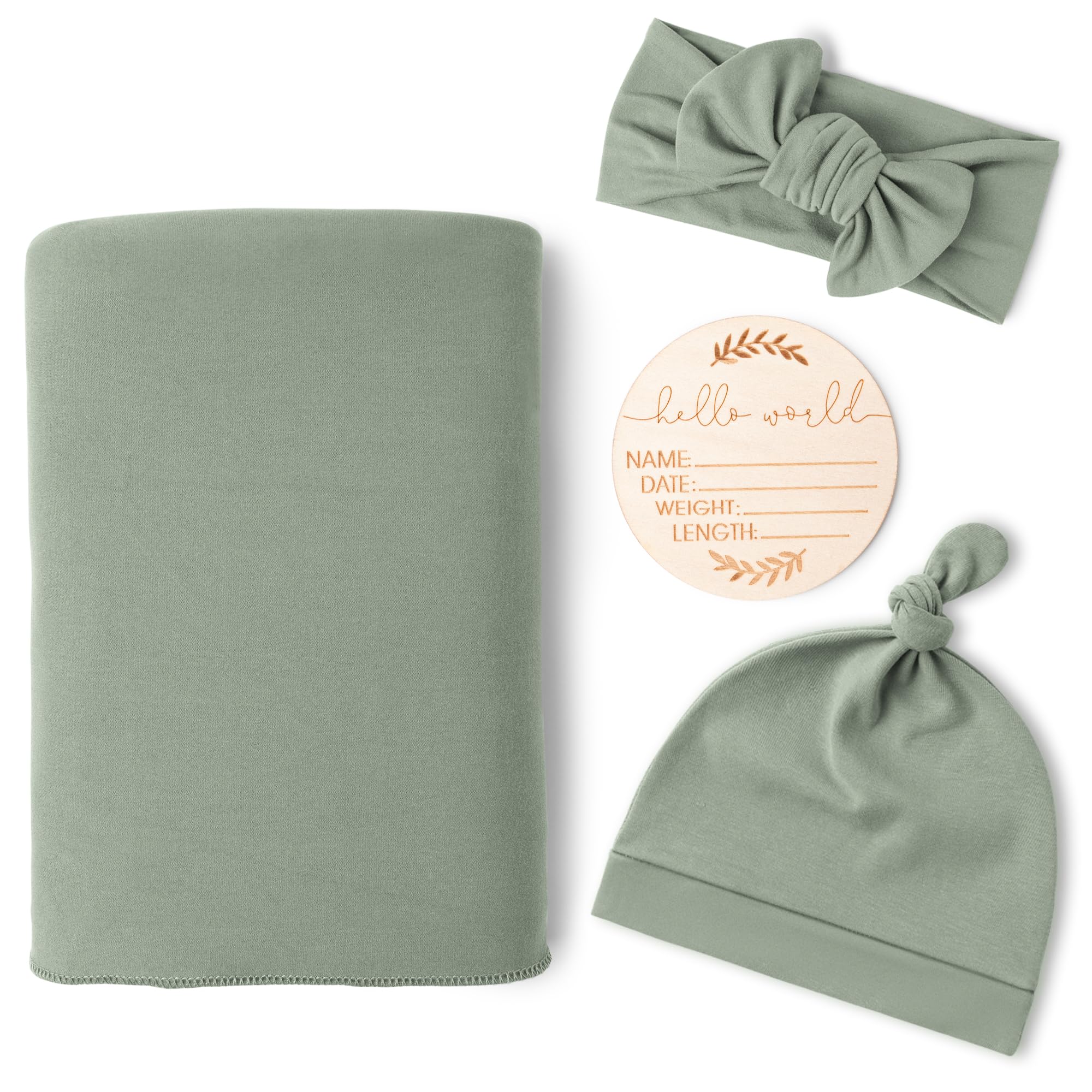 Konssy baby blanket swaddle soft fabric for gentle newborn comfort.