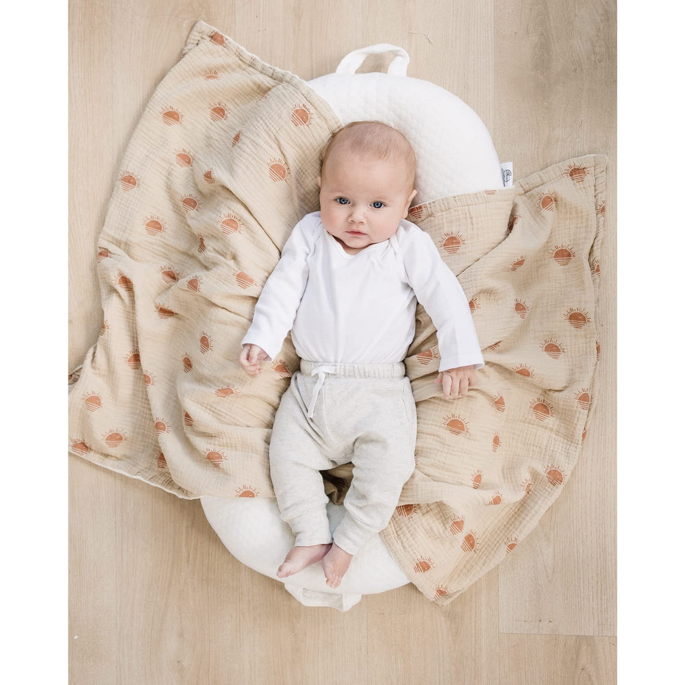 Konssy baby blanket wrapped swaddle for secure sleep