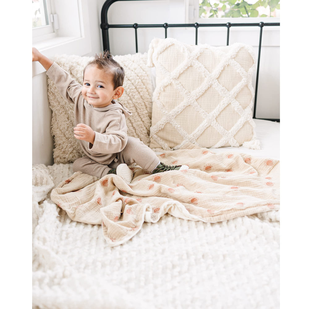 Konssy baby blanket variety of calming designs for outings