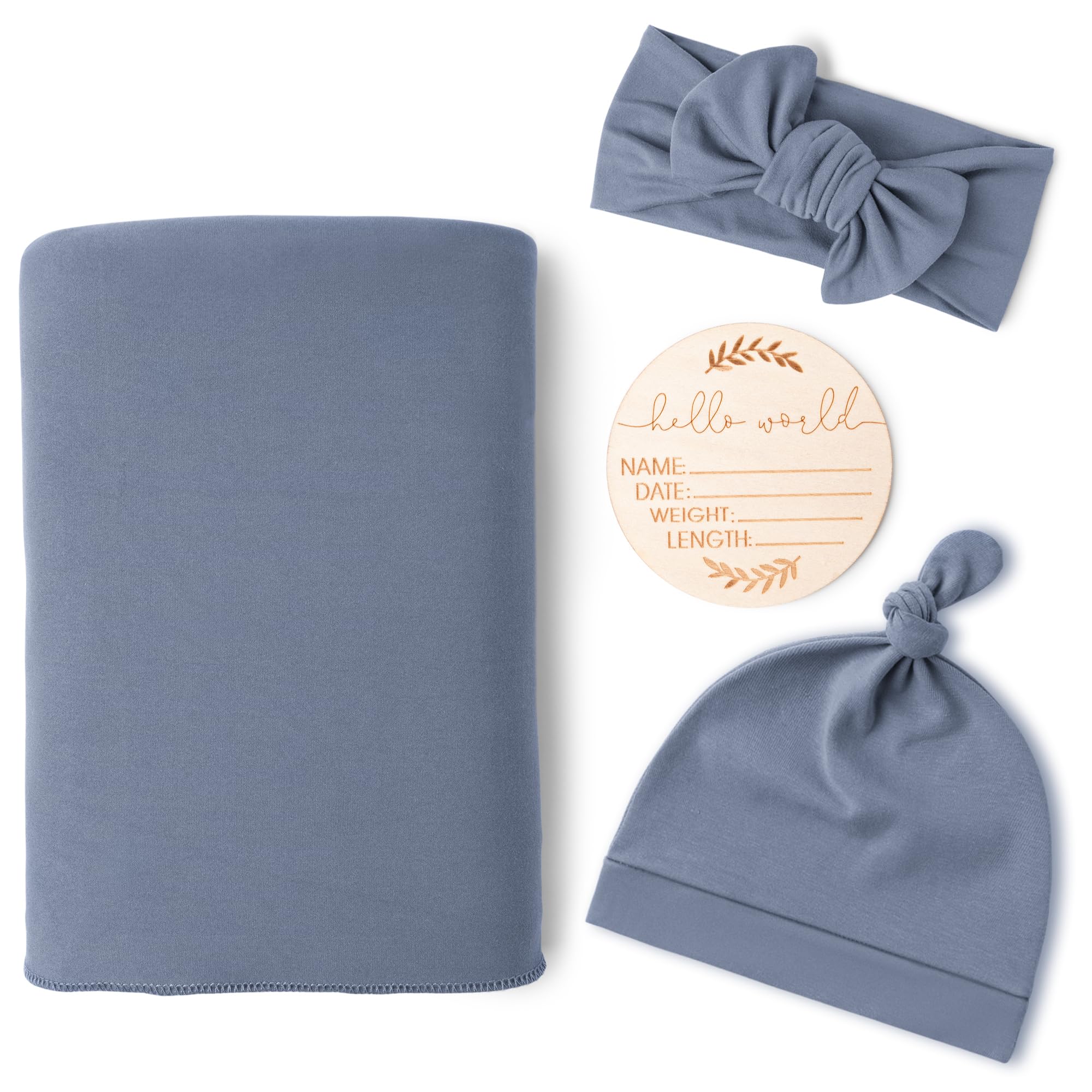 Konssy baby girl newborn swaddle blanket emphasizes soft fabric for gentle comfort.