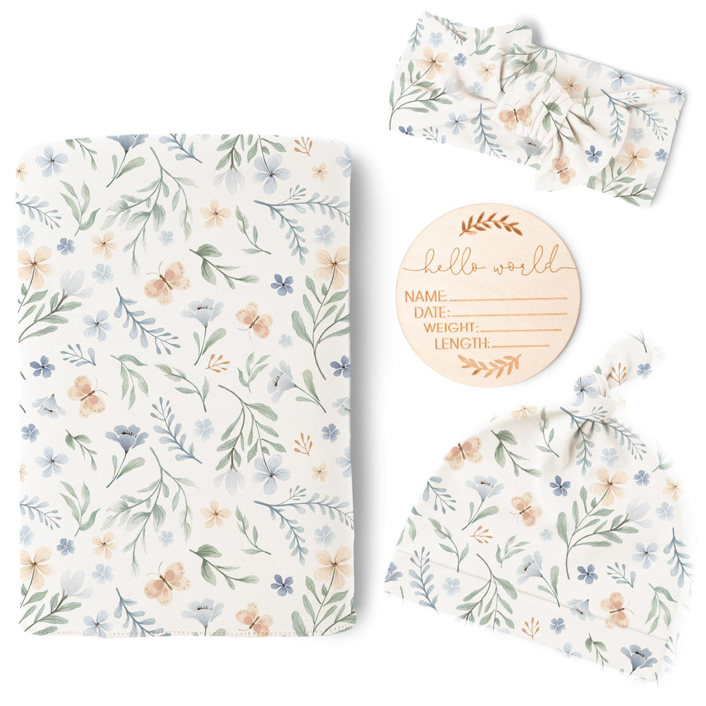 Konssy baby swaddle blanket 30x30 inches provides cozy swaddle for newborns.