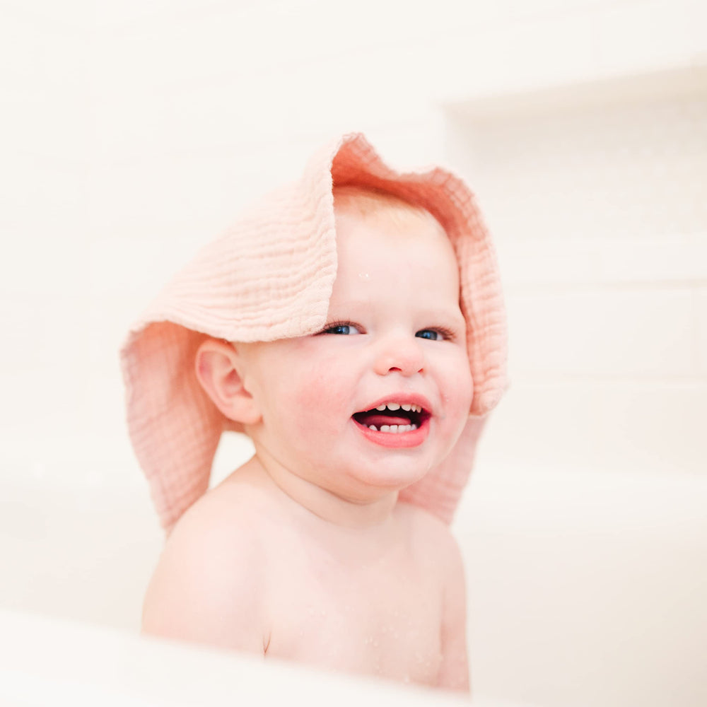 Konssy washcloths are versatile for burp cloths and nursing covers.