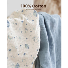 Konssy bassinet sheet deep elastic pocket demonstrates secure fit for a smooth sleep surface