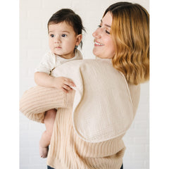 Konssy burp cloths large 19in x 9.6in coverage protects outfits during feeds