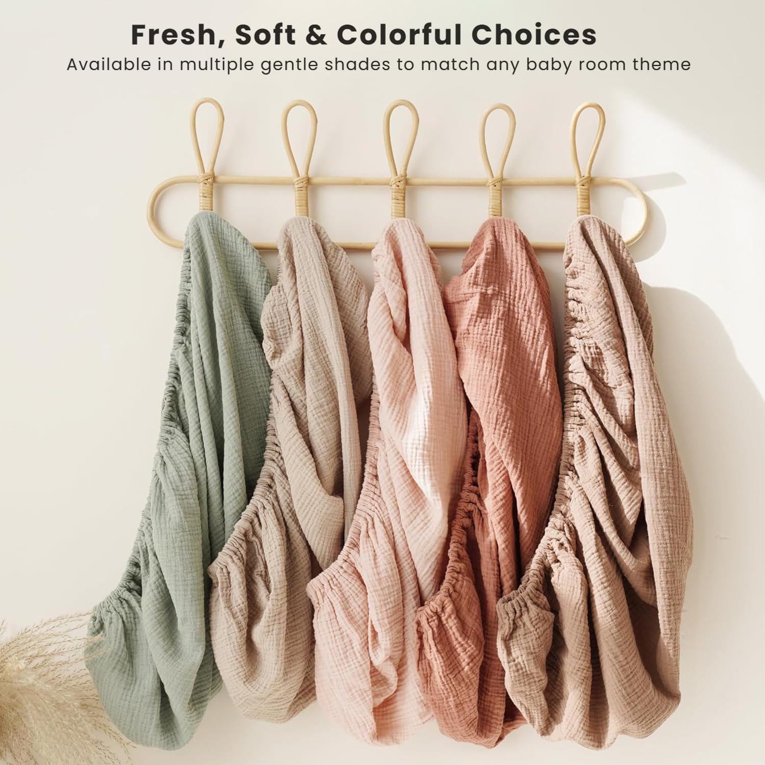 Konssy easy-care changing pad cover is machine washable