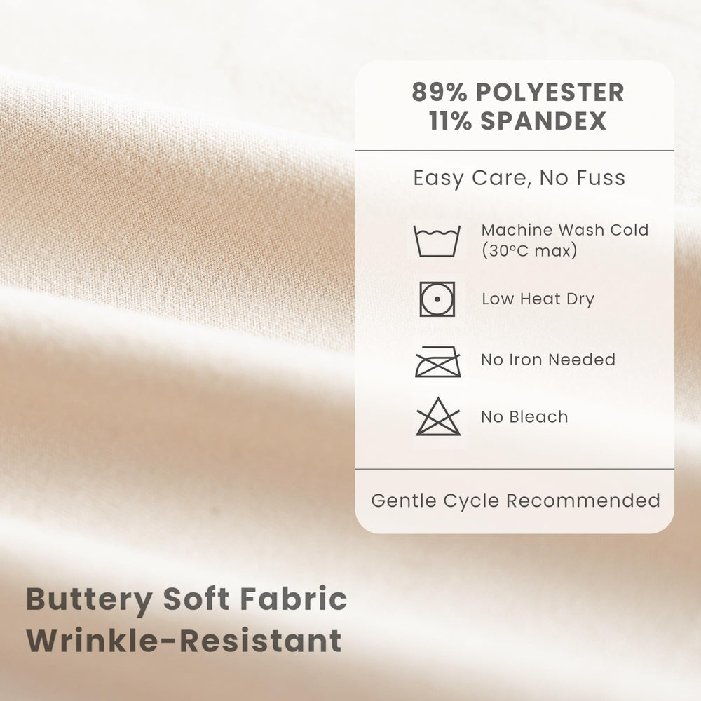Konssy Flourish easy-care bassinet sheets stay soft after machine washing.