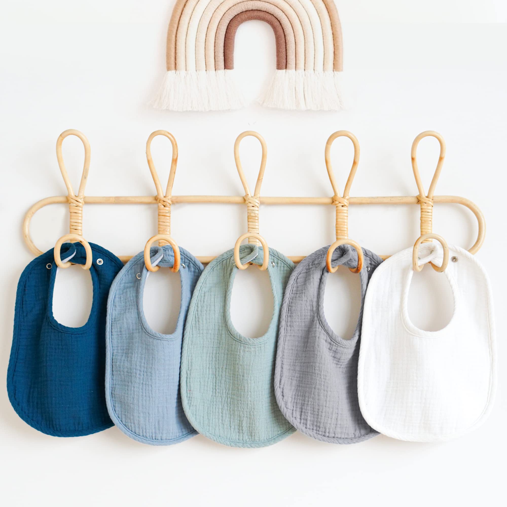 Konssy gift set of baby bibs, ready for baby showers and holidays