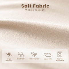 Konssy lounger cover envelope closure close-up for quick, secure fitting