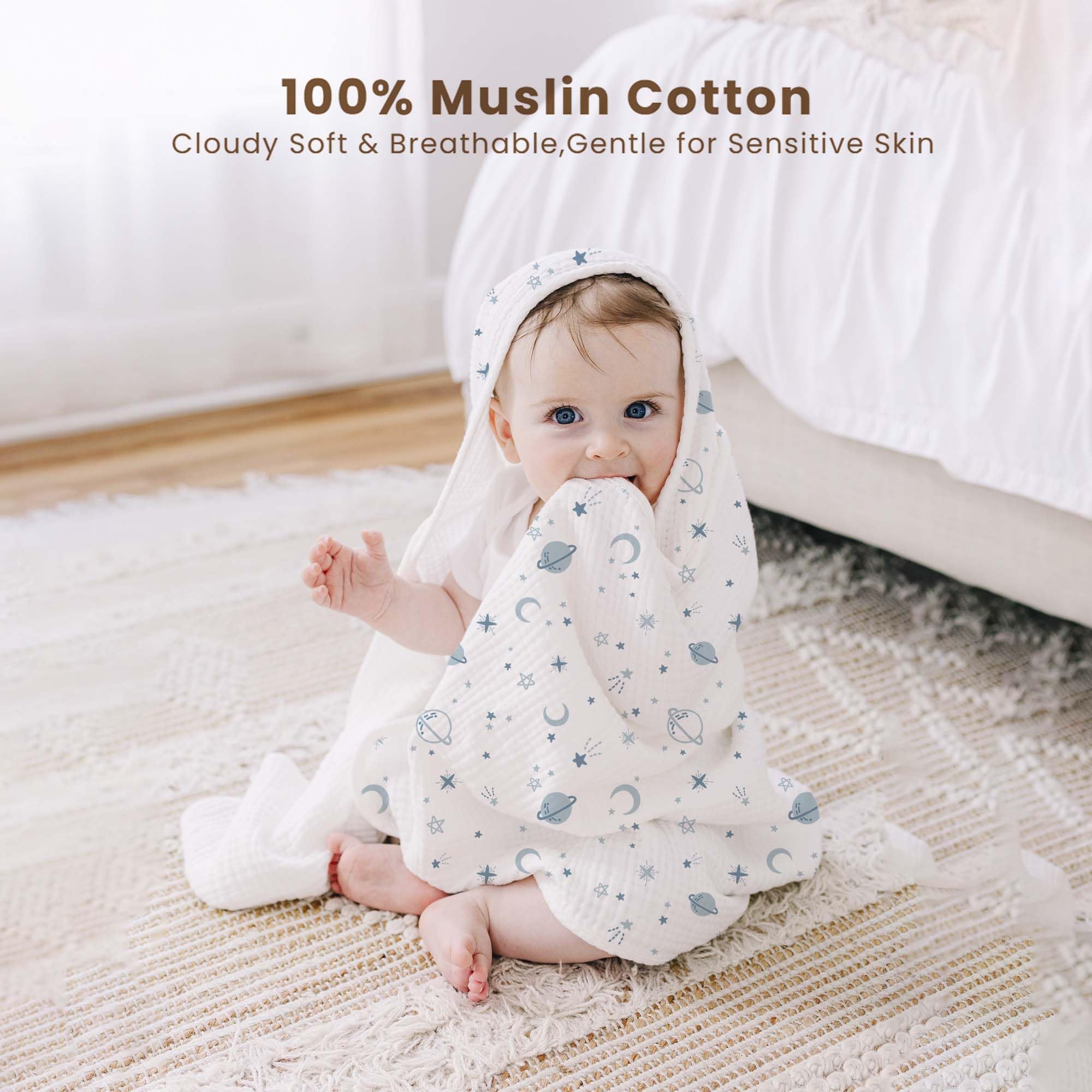 Konssy machine-washable baby towels prove durable softness after multiple washes.