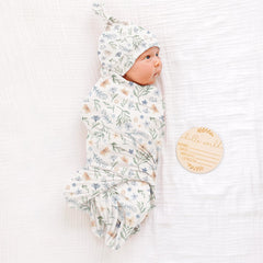 Konssy matching headband and beanie set adds adorable styling and comfort.