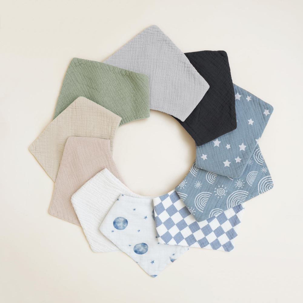 Easy care Konssy bibs machine washable and quick to dry