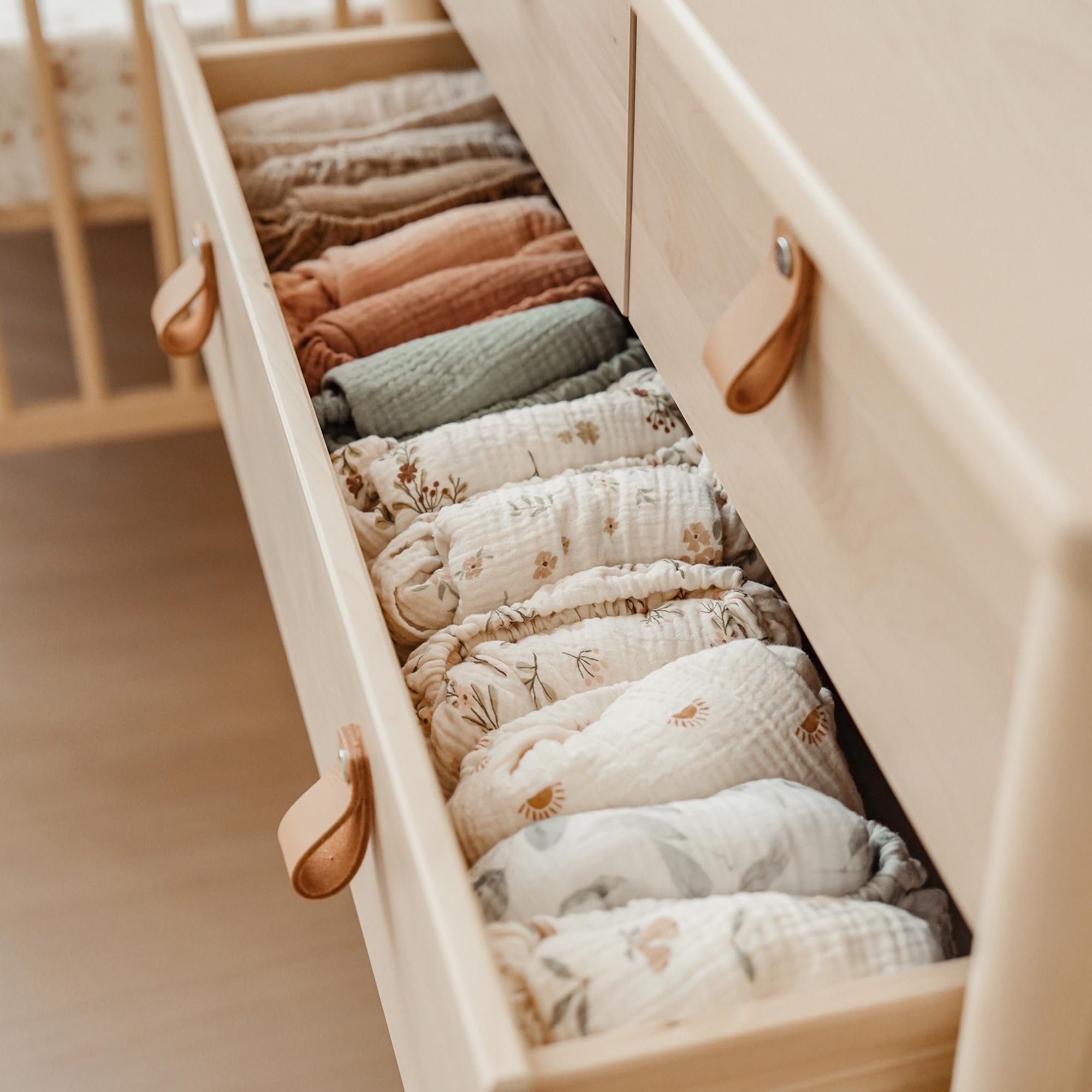 Konssy muslin sheets are machine washable and color-retaining