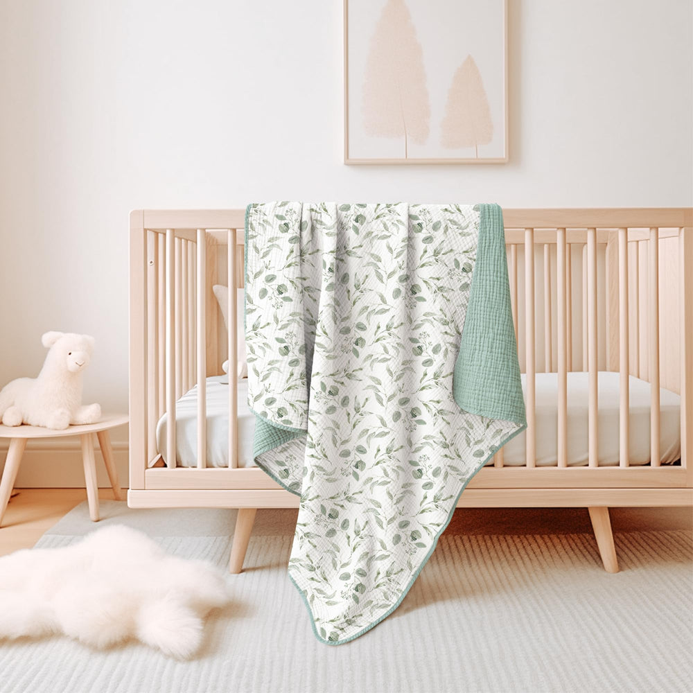 Machine-washable Konssy blanket demonstrates easy care and lasting softness.