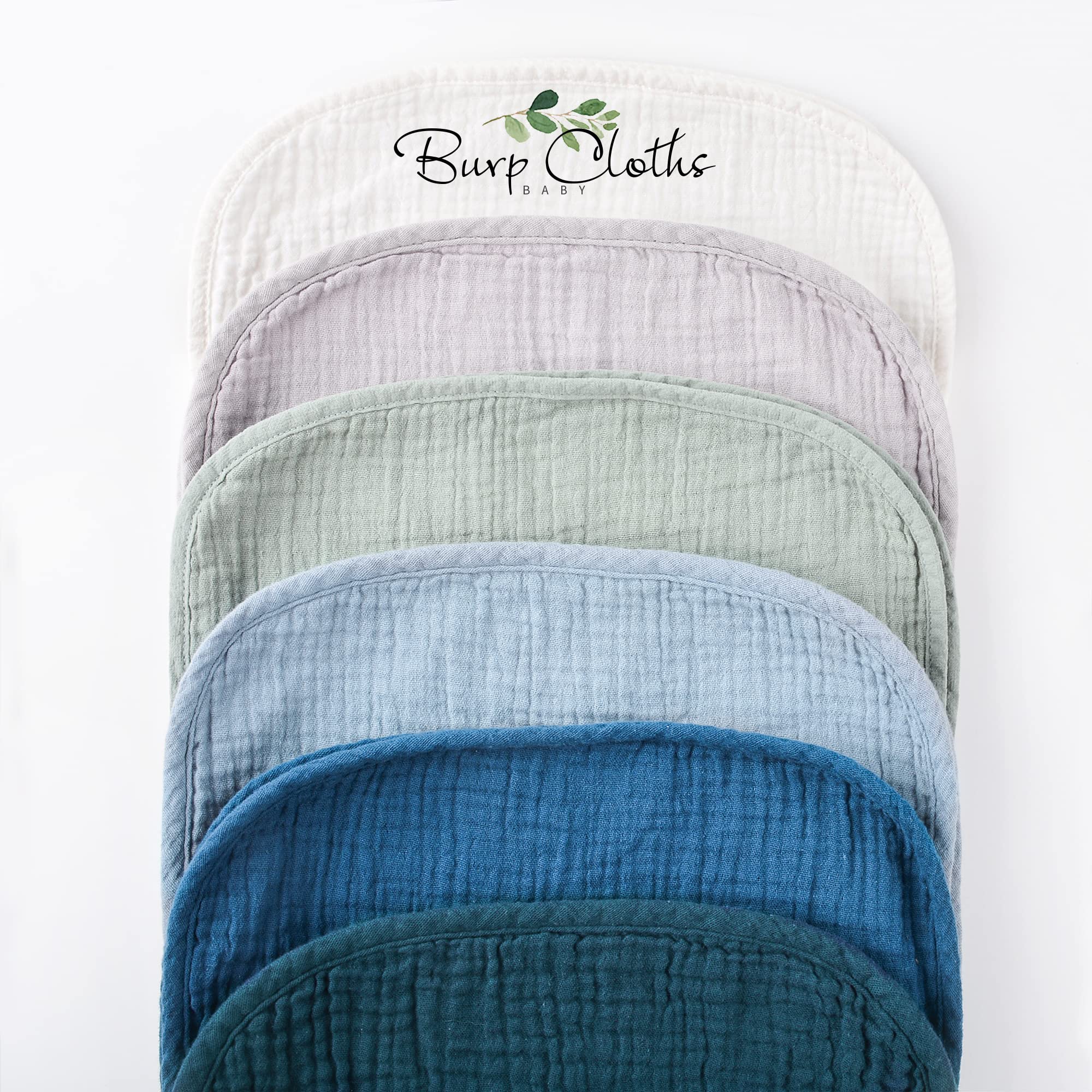 Konssy muslin cloths stay skin-friendly and breathable for delicate skin