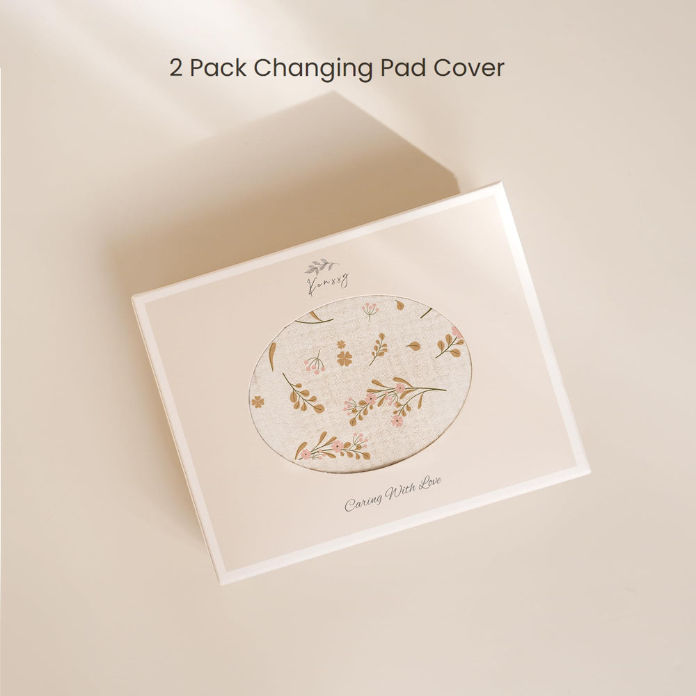 Machine-washable Konssy changing pad cover for easy cleaning