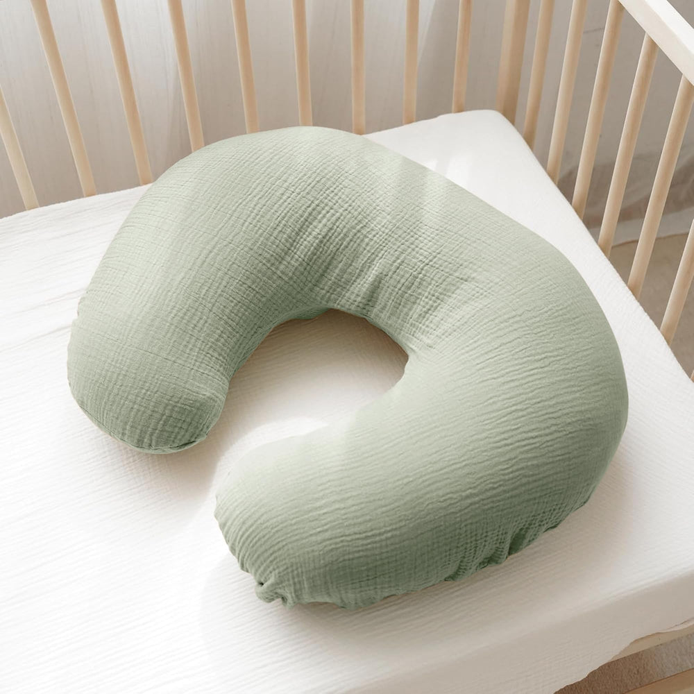 Konssy muslin cover with zipper for quick on-off changes