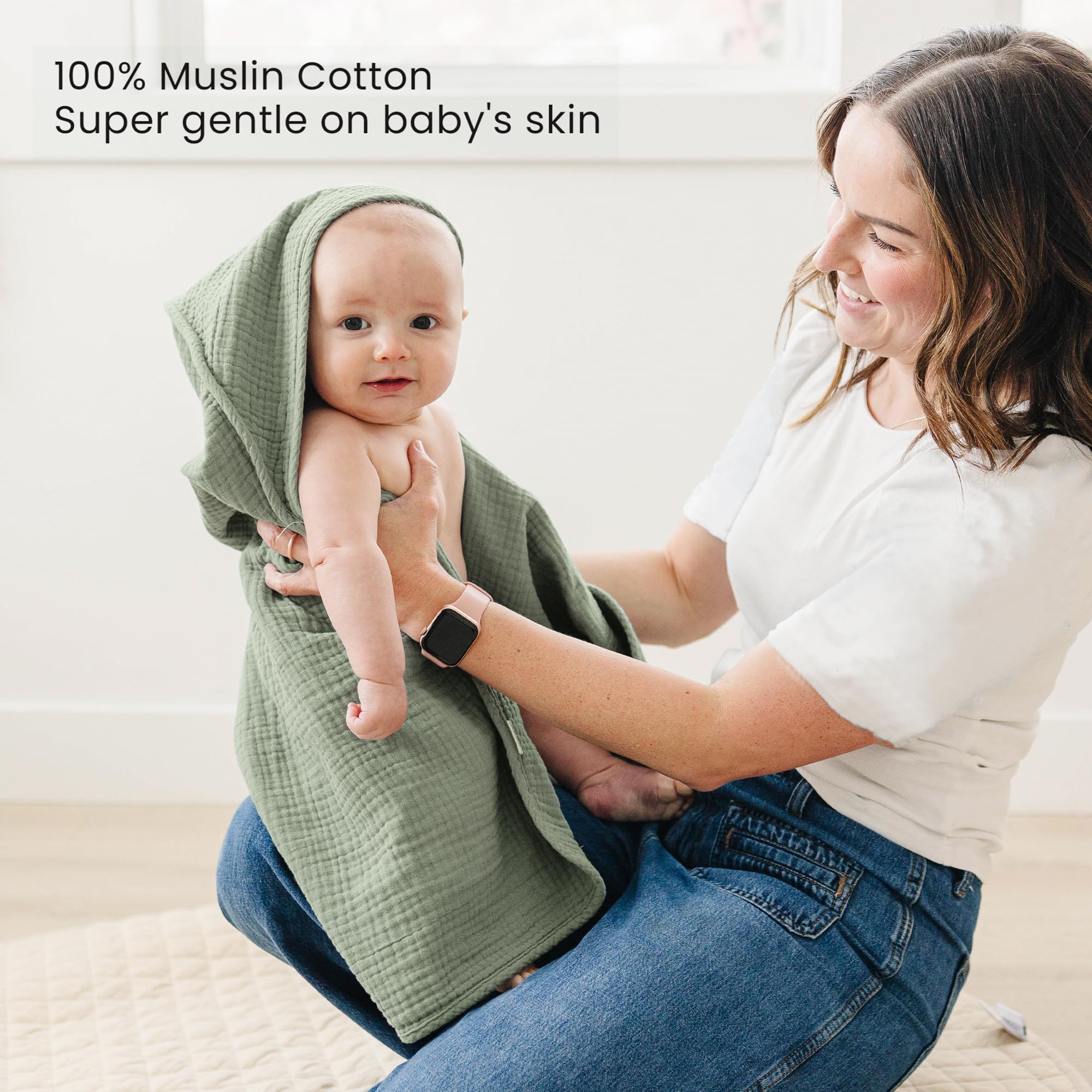 Perfect baby shower gift thanks to cute designs and practical use.