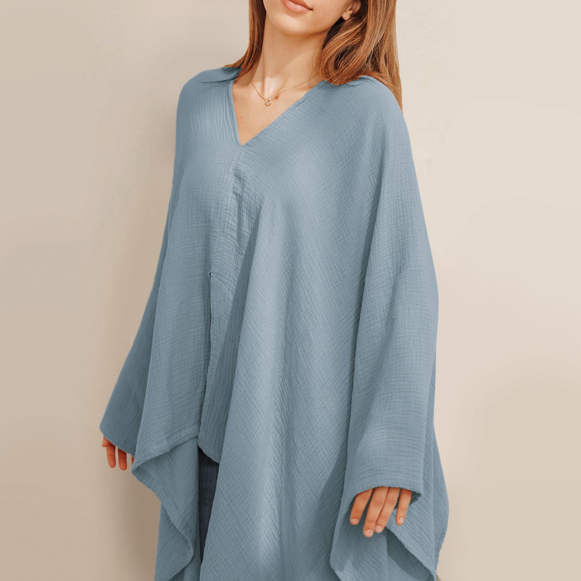 Soft muslin fabric ideal as a stroller canopy.