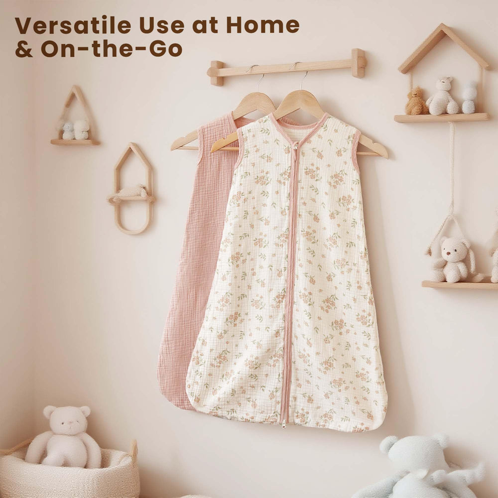 Suitable for babies 0-12 months in warm rooms or air-conditioned spaces.