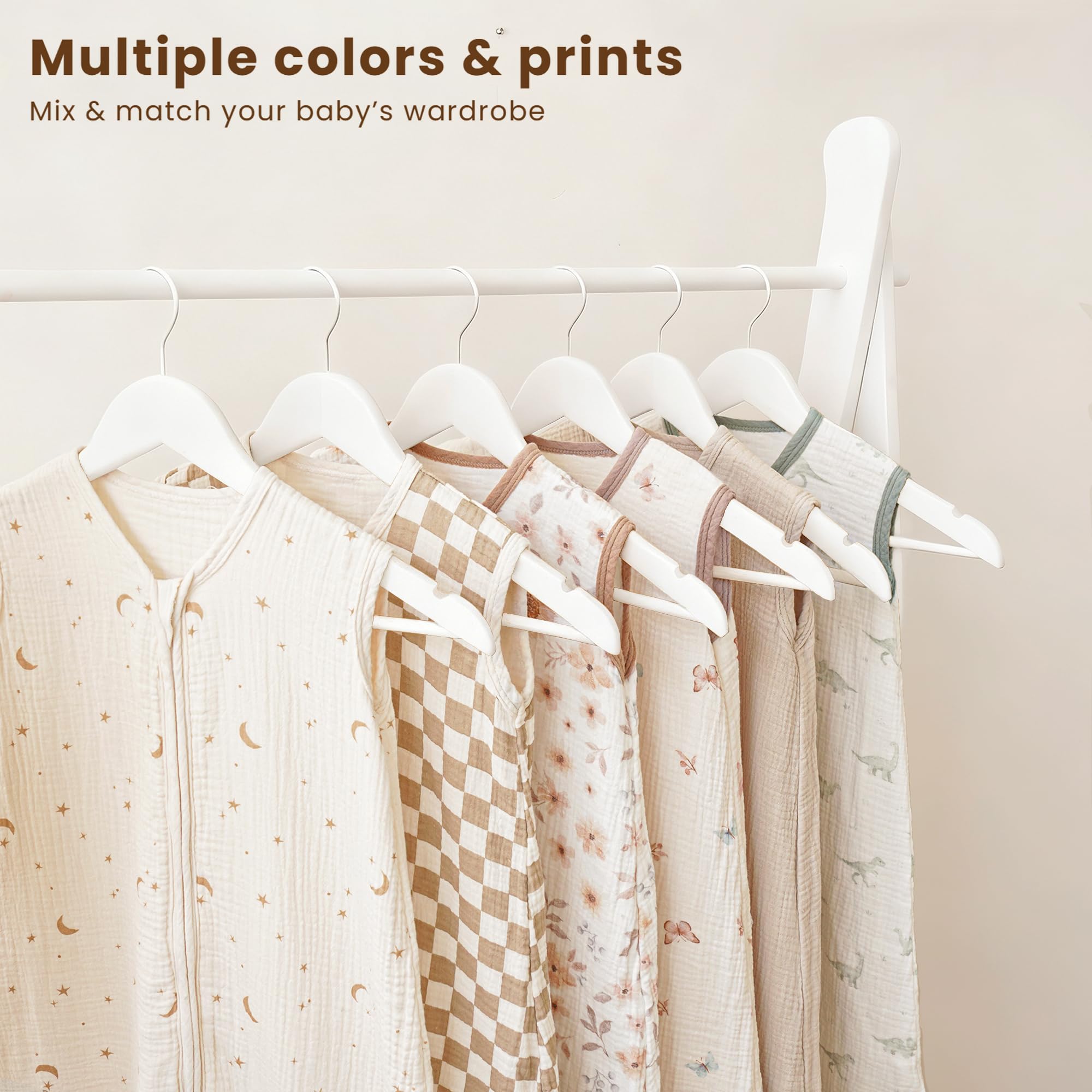 Konssy sleep sack is machine washable and softens with wash.