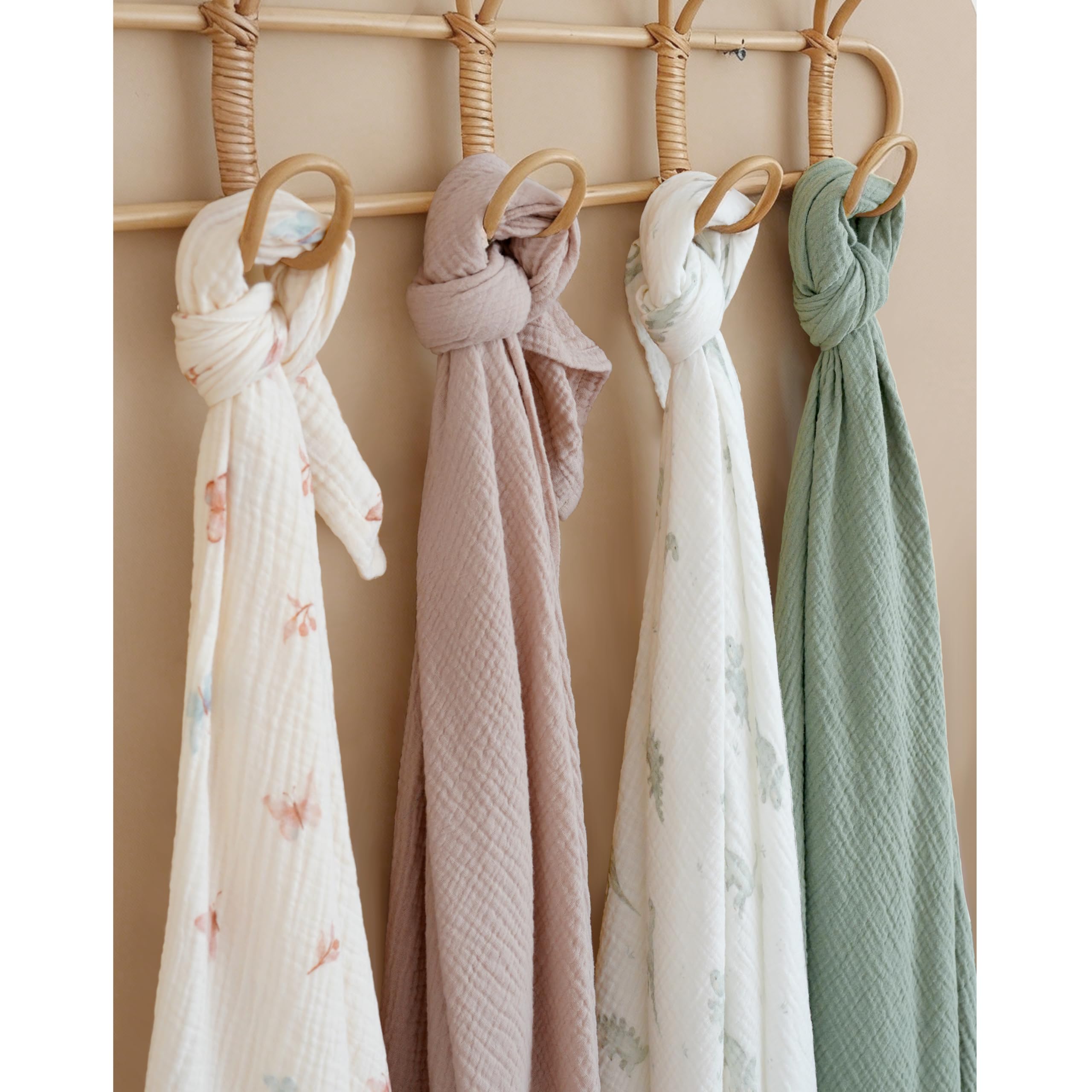 Konssy machine washable swaddles stay soft after washes