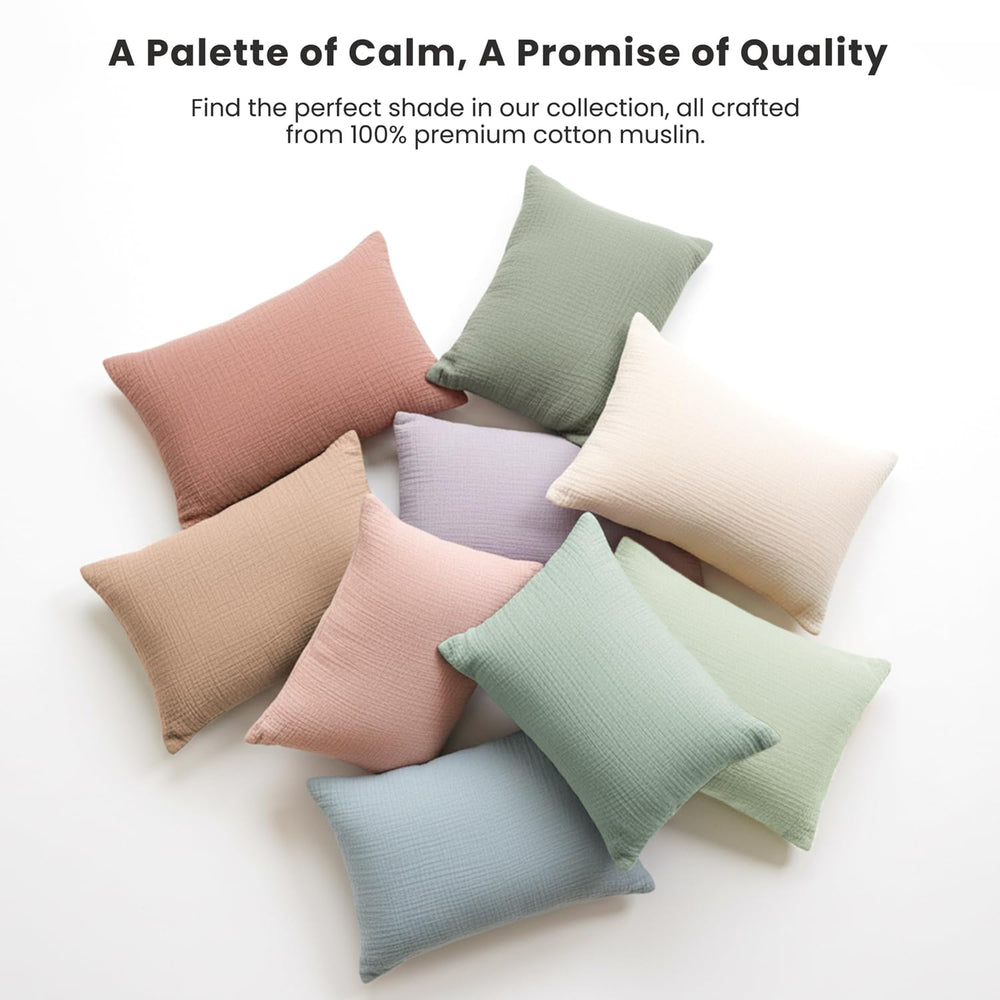 Konssy Muslin Toddler Pillowcase kid-friendly designs spark imagination