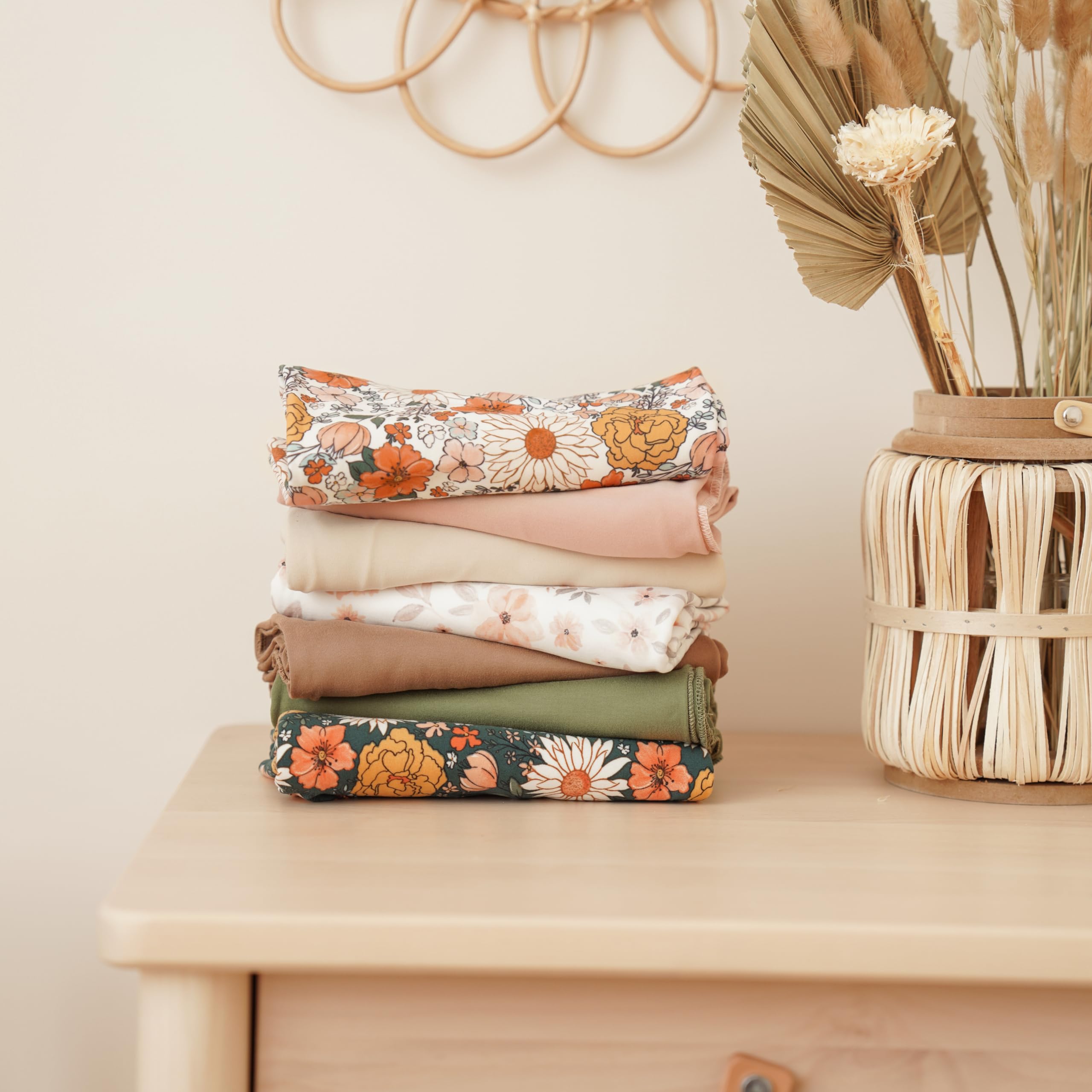 Konssy blanket draped for a car seat cover during travel
