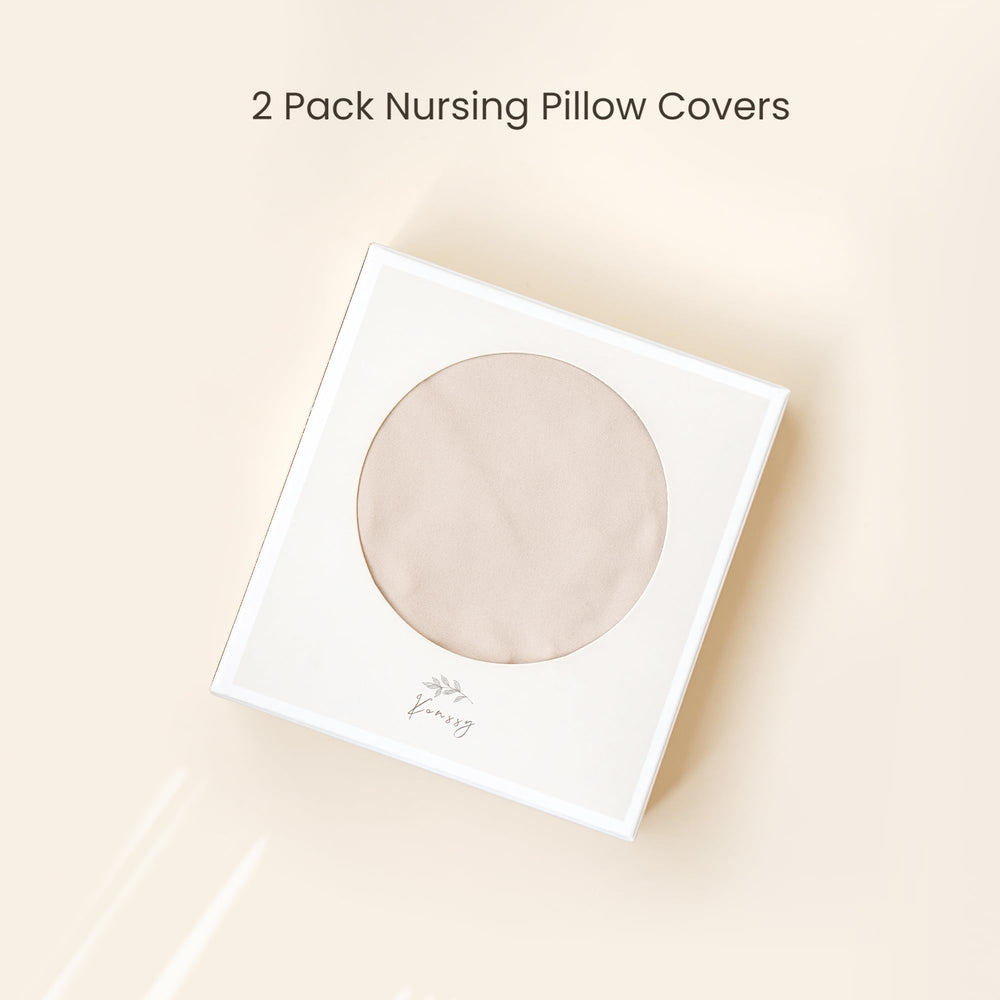 Konssy pillow cover protecting your pillow from spills during feeding